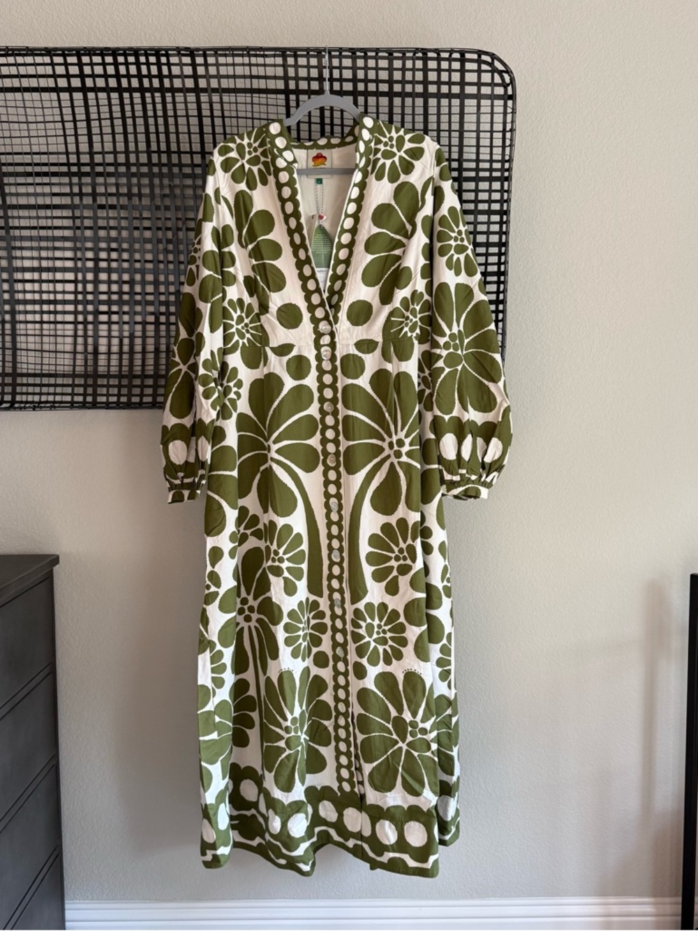 Farm Rio Palermo Maxi Dress green - Picture 2 of 9